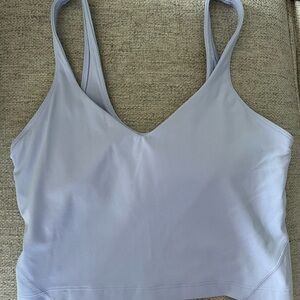 Lululemon Light Blue Women's crop top 8